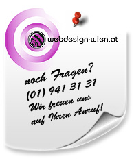 Noch Fragen? Webdesign Wien freut sich auf Ihren Anruf!